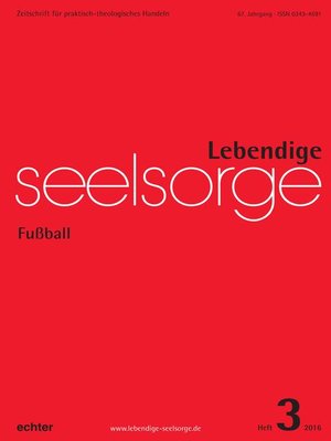 cover image of Lebendige Seelsorge 3/2016